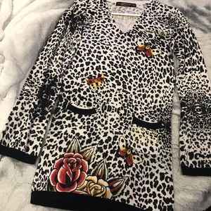 Ed Hardy sweater shirt Med